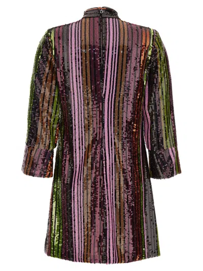 Dsquared2 Disco Queen Sequin-embellished Minidress In Multicolor