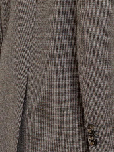 Stella Mccartney Women's Embroidered Wool Oversize Blazer In Grey