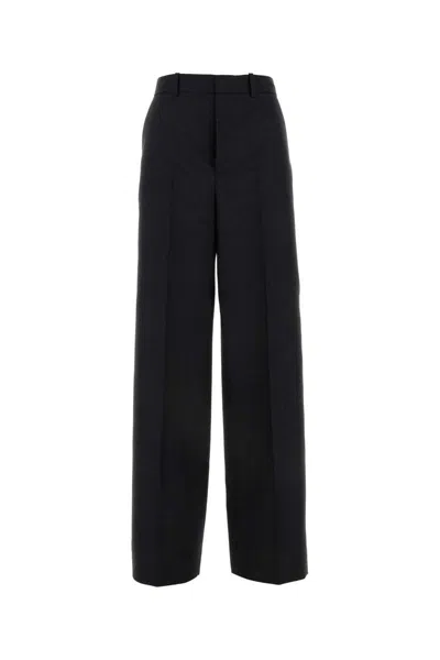 Gucci Women's Wool Blend Trousers In Grey
