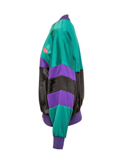 Dsquared2 Colour-block Bomber Jacket In Multicolor