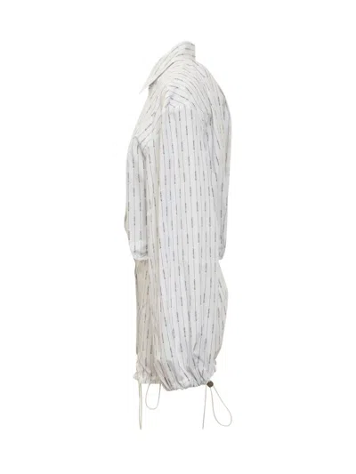 Attico Mini Dress In White