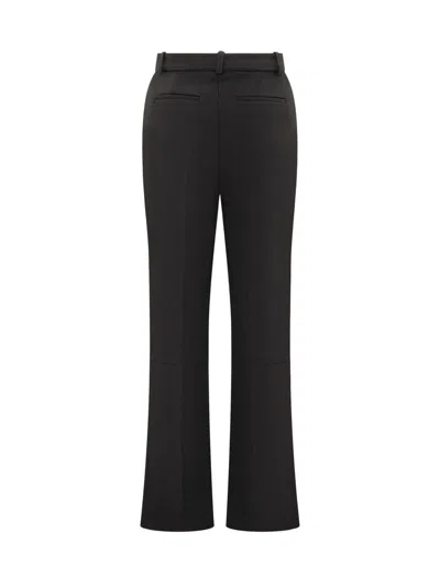 Victoria Beckham Cropped Kick Trouser In Black
