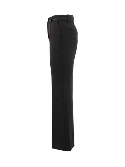 Victoria Beckham Cropped Kick Trouser In Black