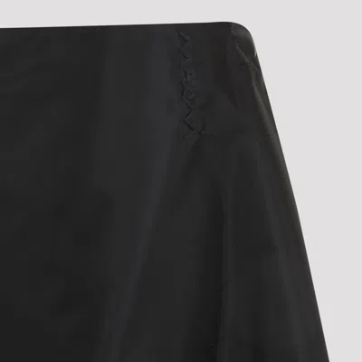 Marni Polyamide Midi Skirt In Black