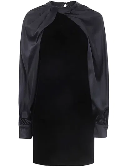 Max Mara Zarelia Mini Dress In Black