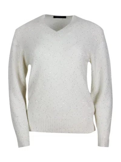 Fabiana Filippi Sweater In Beige