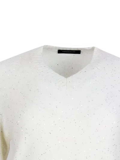 Fabiana Filippi Sweater In Beige
