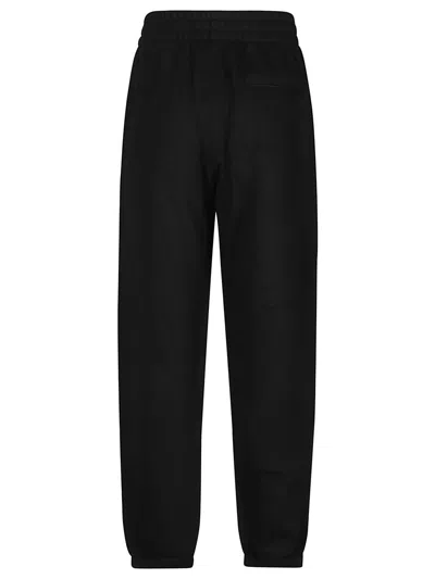 Alexander Wang T Jogging Cotton Trouser With Logo In Black