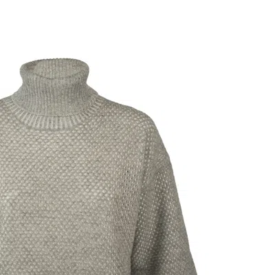 Fabiana Filippi Women's Wool Blend Turtleneck Sweater In Blue, Bordeaux