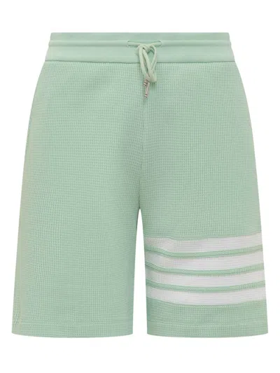 Thom Browne Shorts Mit Streifen In Green