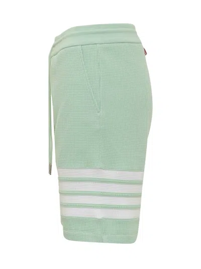 Thom Browne Shorts Mit Streifen In Green