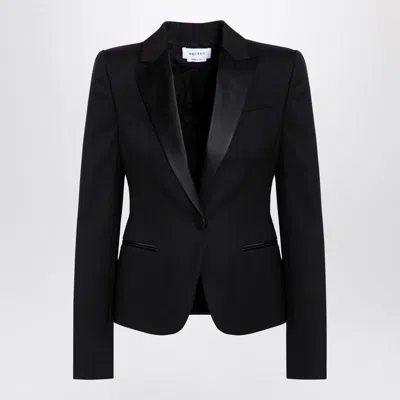 Alexander Mcqueen Women Wool Jacket In Black
