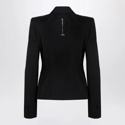 Alexander Mcqueen Women Wool Jacket In Black