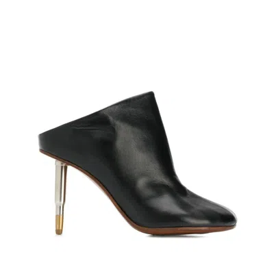 Vetements Bullet Heel Mules In Black