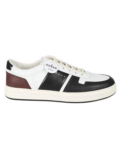 Hogan H668 Low-top Leather Sneakers In White