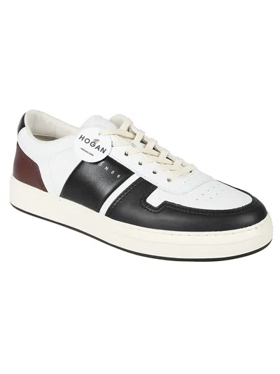 Hogan H668 Low-top Leather Sneakers In White