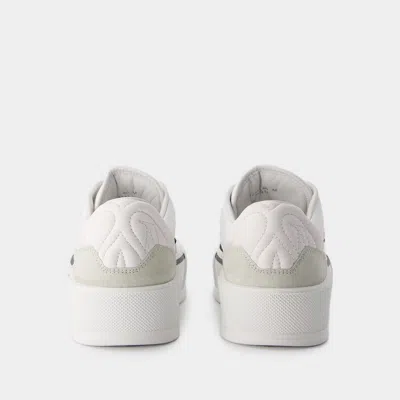 Alexander Mcqueen Skate Deck Plimsoll Low-top Sneakers In White