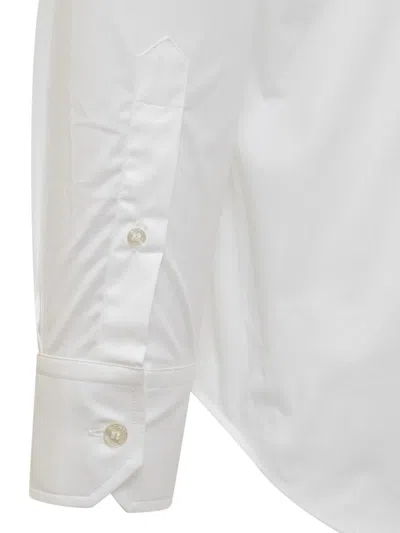 Etro Long-sleeved Roma Shirt In White