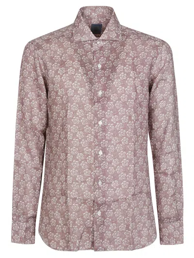 Barba Napoli Barba Shirt In Brown