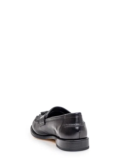 Doucal's Moccasin With Tassel In Black