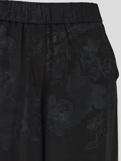 Off-white Off White Embroidered San Palazzo Pant In Printed