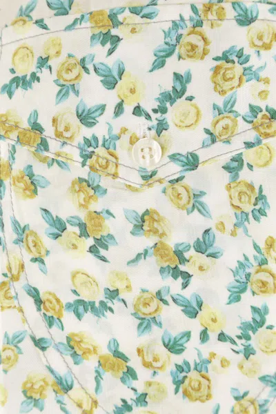 Cormio Floral-print Drawstring-waist Trousers In Multicolour