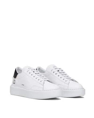 Date D.a.t.e. Sfera Calf Shoes In White
