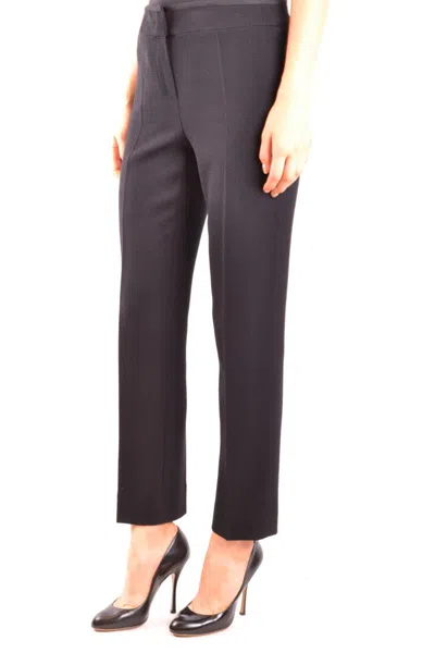 Armani Collezioni Trousers In Black