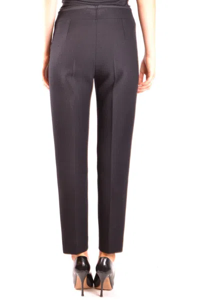 Armani Collezioni Trousers In Black