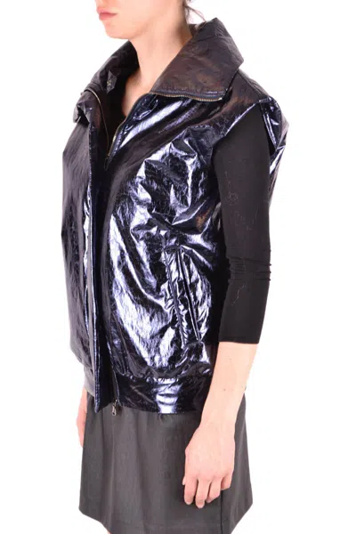 Shop Alysi Gilet In Blue
