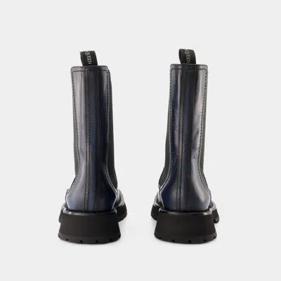 Alexander Mcqueen Chelsea Boots In Grey