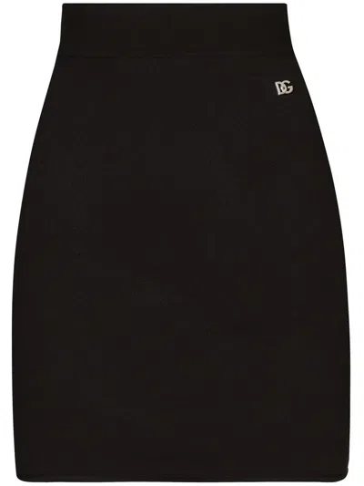 Dolce & Gabbana Knee Length And Midi Skirts In Black