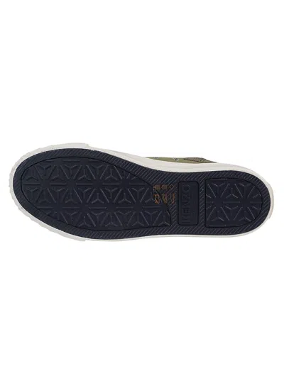 Kenzo Embroidered Motif Ankle-length High-top Sneakers