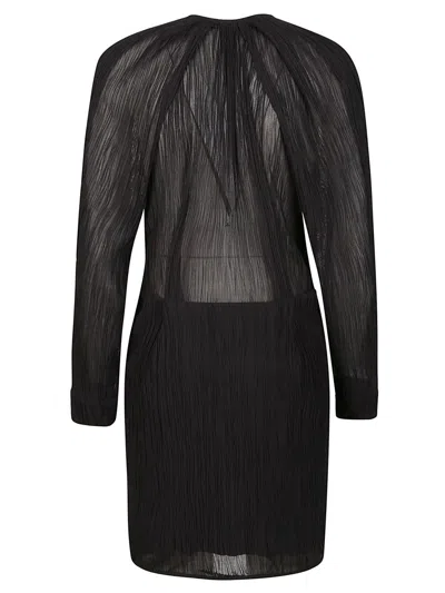 Iro Woman Mini Dress Black Size 4 Polyester In Black
