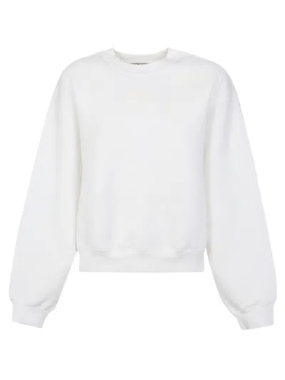 Alexander Wang T T By Alexander Wang Sweatshirt In White