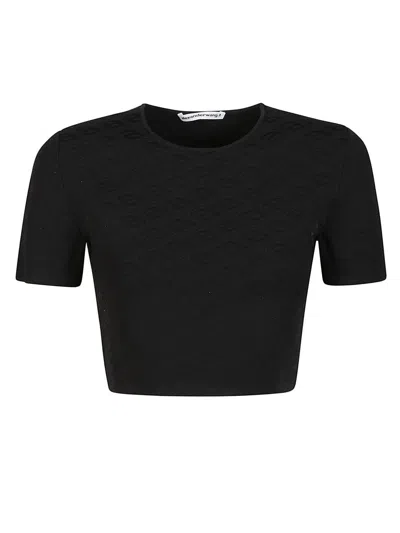 Alexander Wang T T-shirt-xs Nd T By Alexander Wang Female In Black