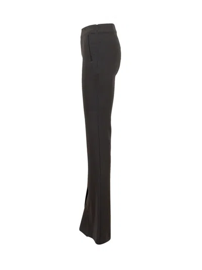 Ambush Split-front Virgin Wool Trousers In Black