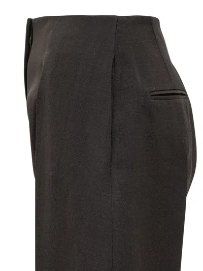 Calcaterra Banana Trousers In Black