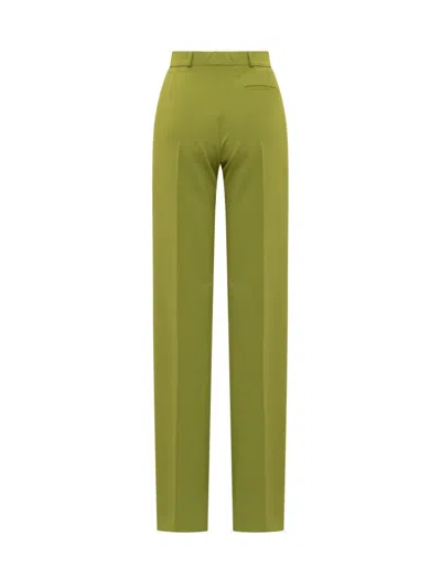 Del Core Cigarette Trousers In Green