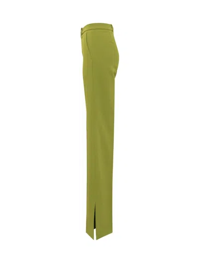 Del Core Cigarette Trousers In Green