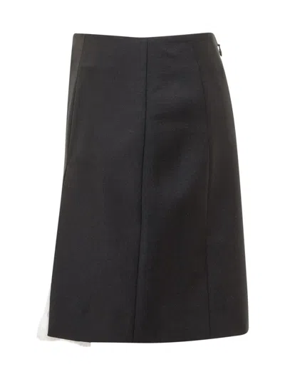 Givenchy Mini Pencil Skirt In Black