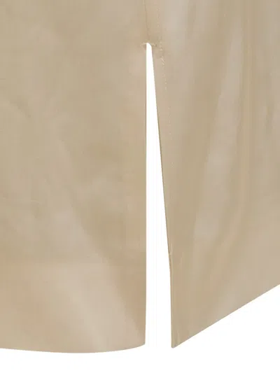 Jil Sander Trousers In Beige