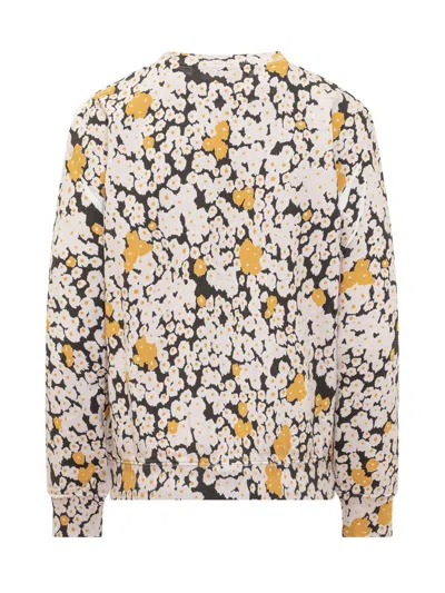 Lanvin Daisy Bouquets Sweatshirt In White