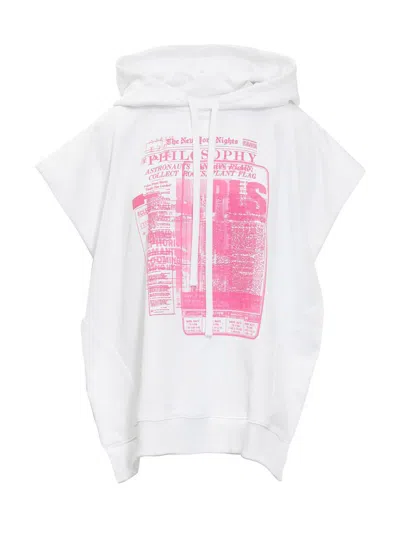 PHILOSOPHY DI LORENZO SERAFINI PHILOSOPHY DI LORENZO SERAFINI SLEEVELESS SWEATSHIRT 