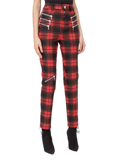 Ben Taverniti Unravel Project Unravel Project Skinny Pants In Red
