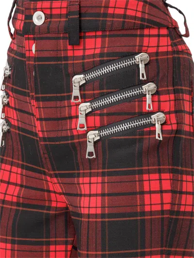Ben Taverniti Unravel Project Unravel Project Skinny Pants In Red