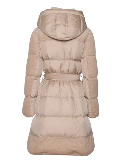 Parajumpers Interstellar - Woman Hooded Down Jacket In Multicolor