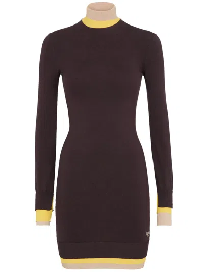 Fendi Mini Wool Dress