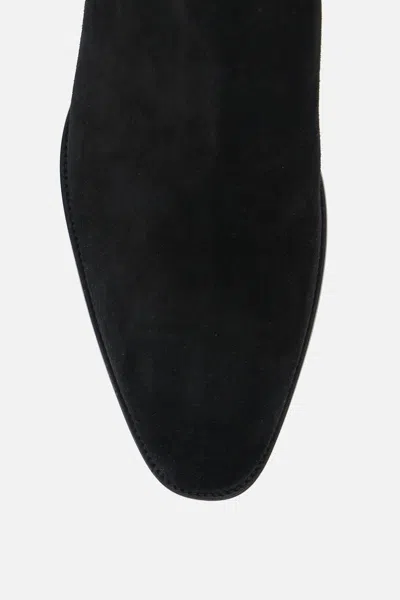 Saint Laurent Wyatt 30 Otterproof Chelsea Boot In Black