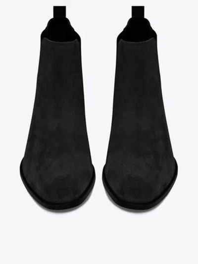 Saint Laurent Wyatt 30 Otterproof Chelsea Boot In Black